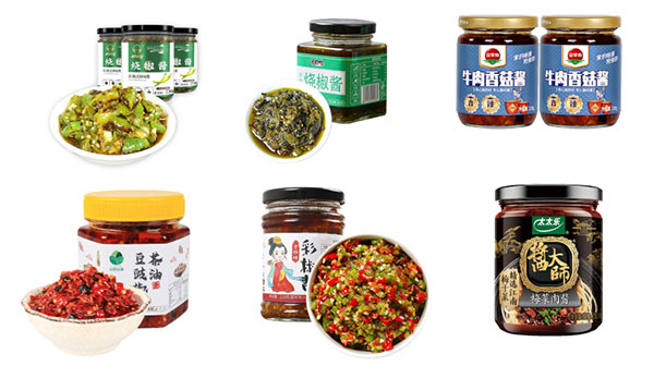 香辣醬料灌裝機機樣品圖